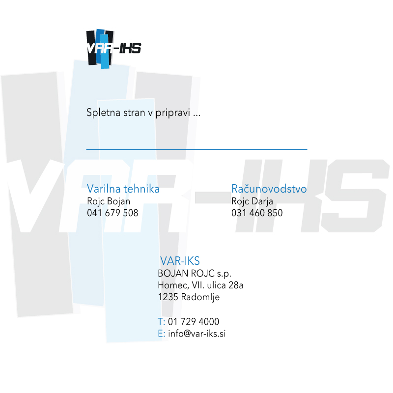 VAR-IKS, varilna tehnika in računovodske storitve, Bojan Rojc s.p.